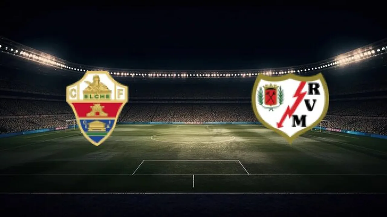 موعد مباراة رايو فاييكانو وإلتشي في الدوري الإسباني والقنوات الناقلة المتاحة للجمهور